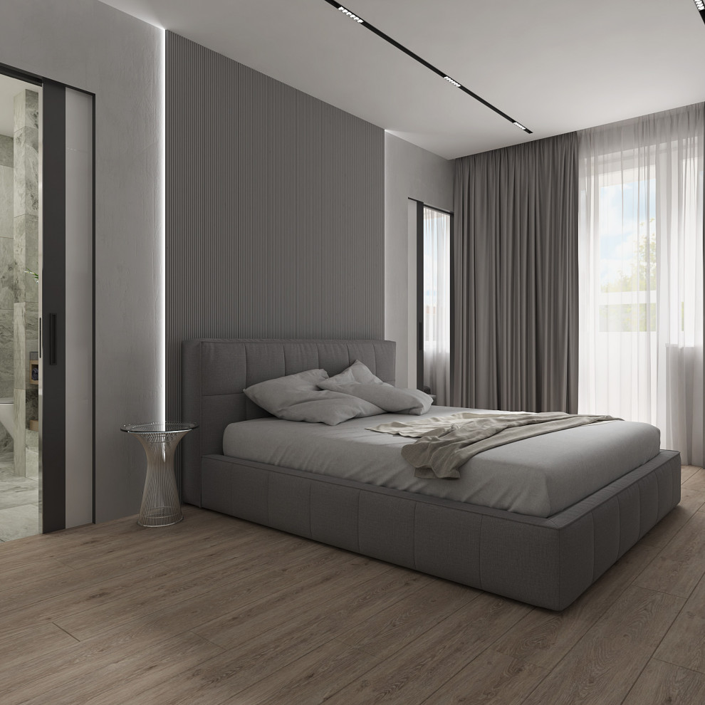 Этюд в теплых тонах: 4-комнатная квартира 106 м2