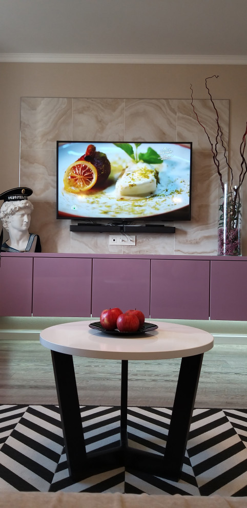 Квартира с яркими акцентами