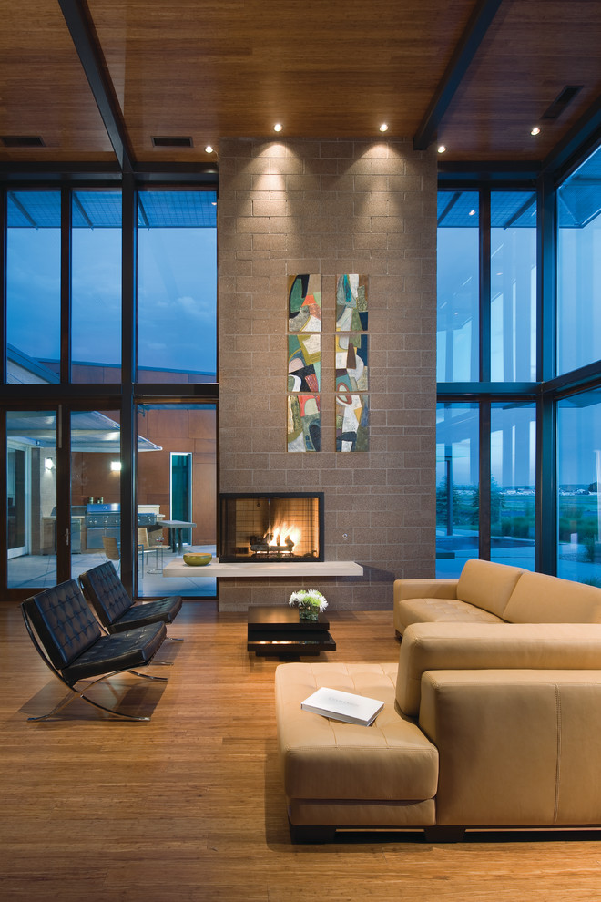 Airport House - Denver Contemporary Residence - Contemporary - Living ...
