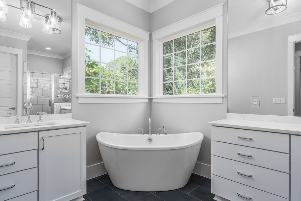 Bathroom - transitional bathroom idea