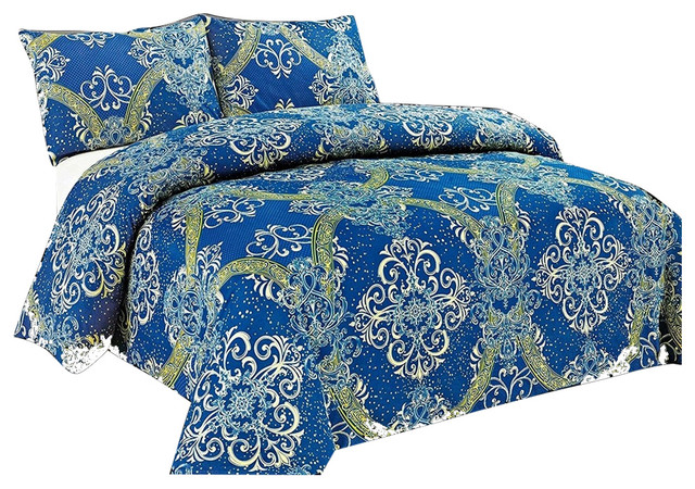 Tache Star Gazing Blue Luxurious Fancy Duvet Cover Set