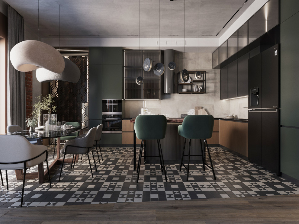 ЖК "Садовые Кварталы". Кухня-гостиная