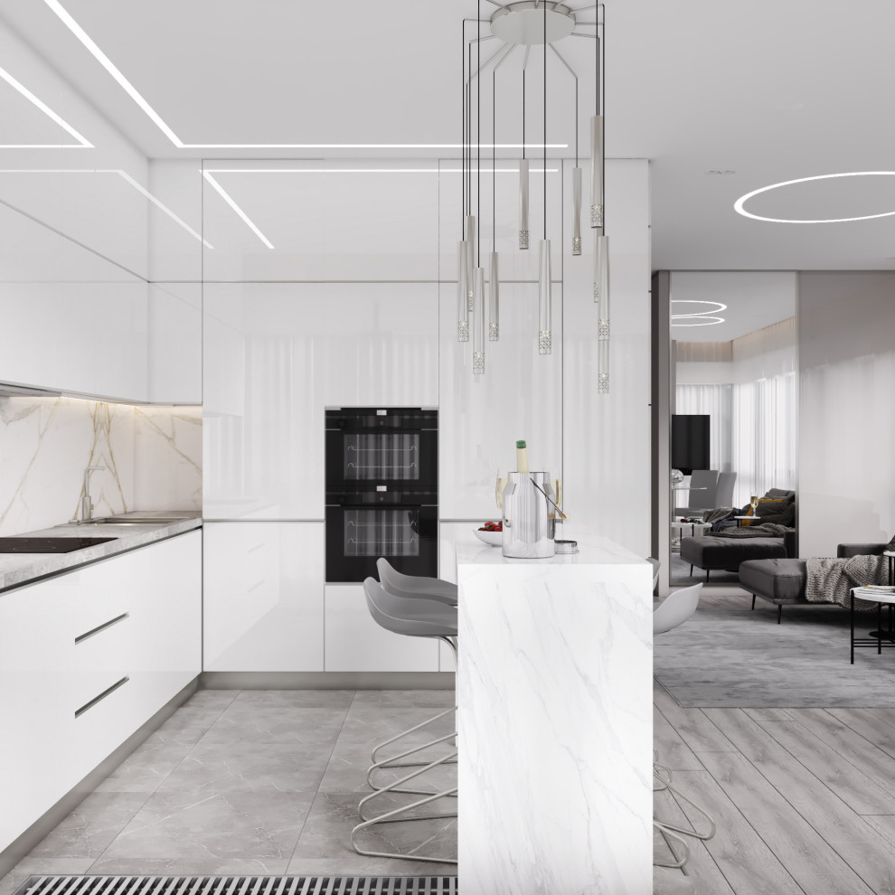 Дизайн квартиры-студии 44 кв.м.в г.Москва ЖК Monodom