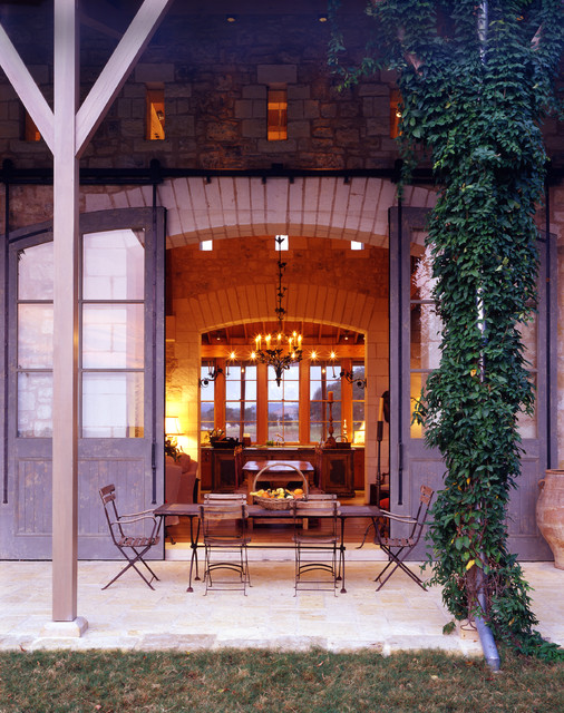 Triple-Creek Ranch lantlig-veranda