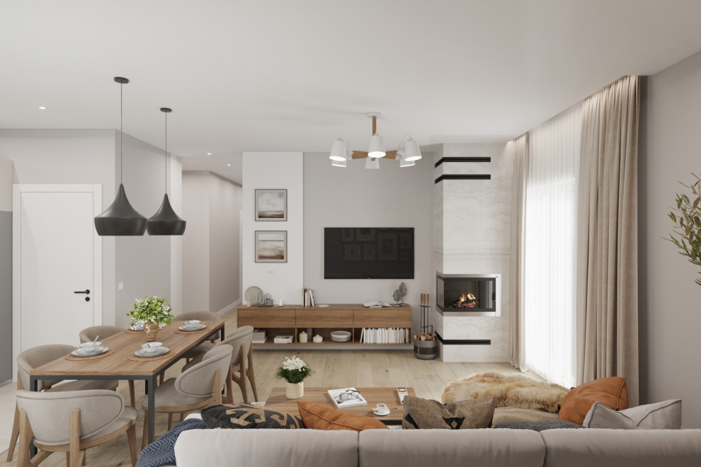 Коттедж в скандинавском стиле