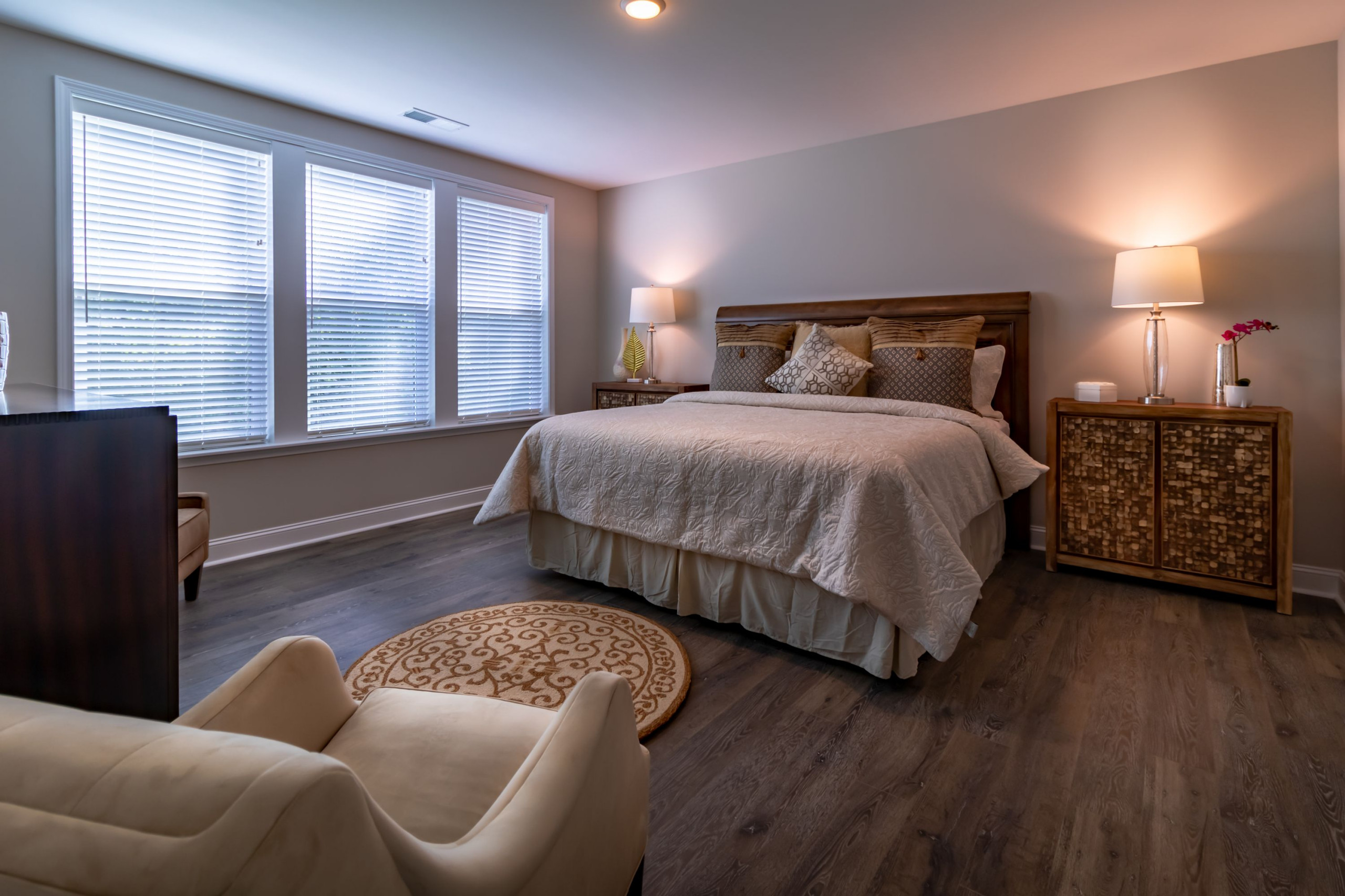 Transitional Home Transformation - Bedrooms