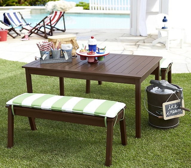 Kid Friendly Outdoor Seats And Tables, Toddler Outdoor Furniture