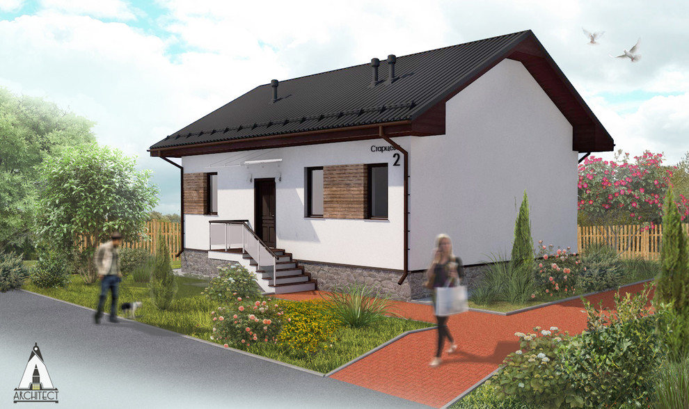 Одноэтажный дом на Старцева