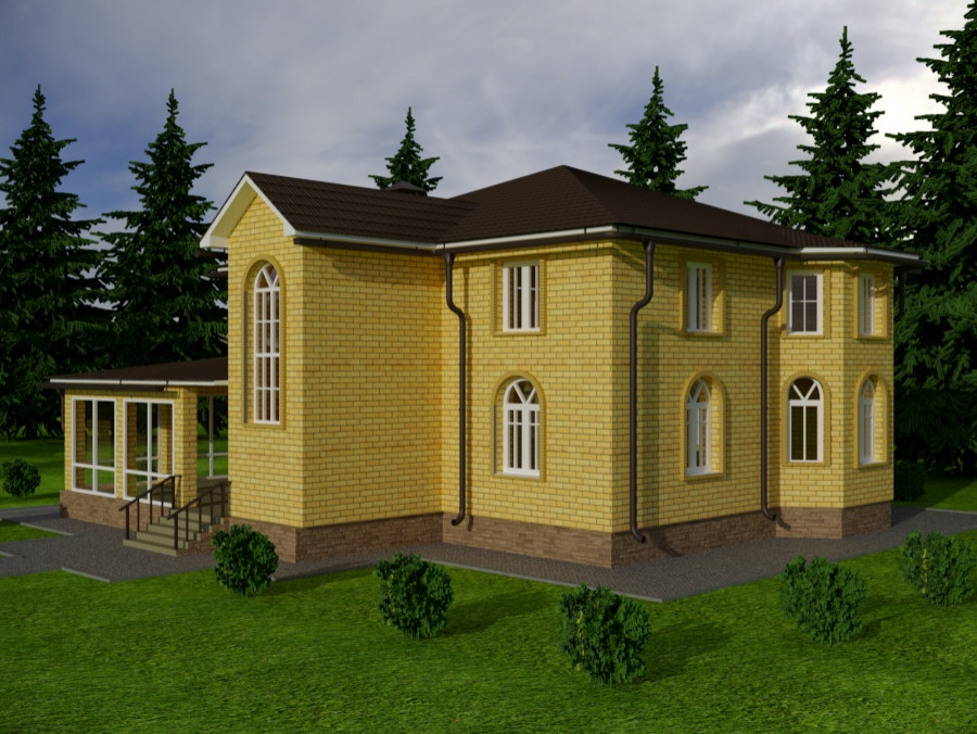 Проект дома Лаишевский район, д..Караишево