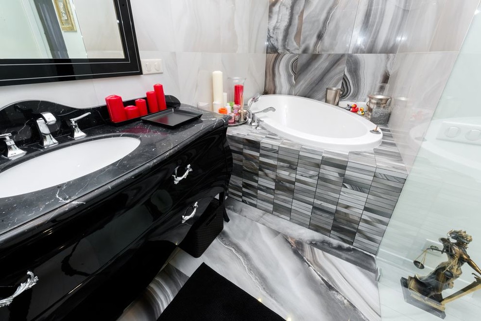 Ремонт двухкомнатной квартиры 70 кв.м в стиле ар-деко