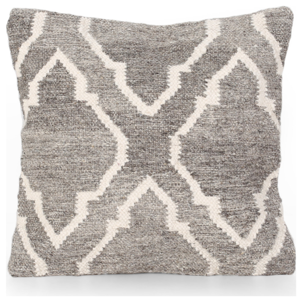 Crescent Boho Wool Pillow Cover
