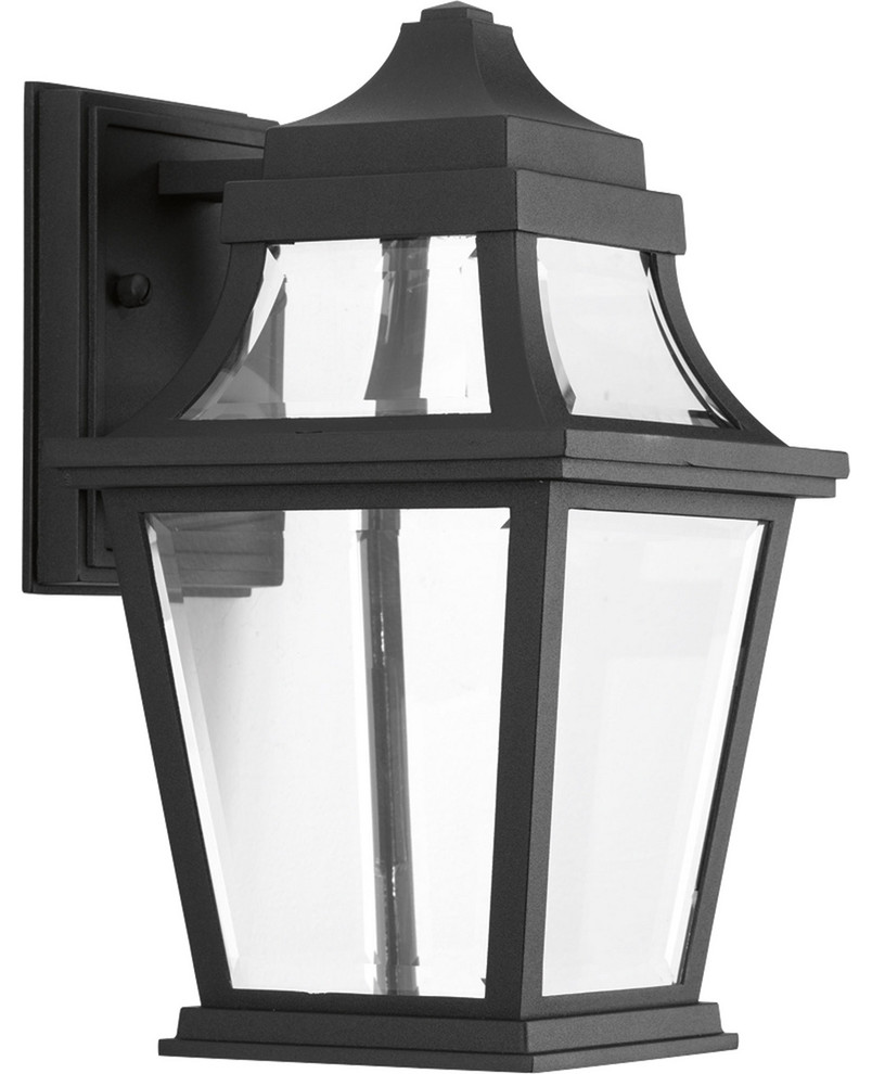 Progress Lighting 19W LED 3000K Wall Lantern, Black