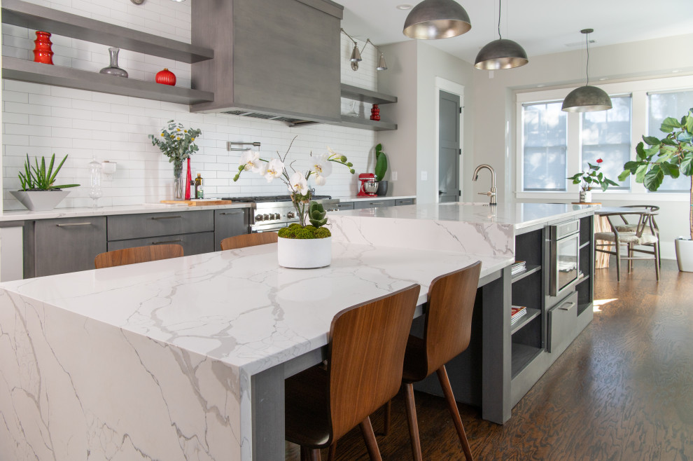 Inspiration for a transitional kitchen remodel in Atlanta