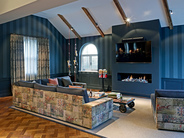 Surrey Fun House eclectic-family-room