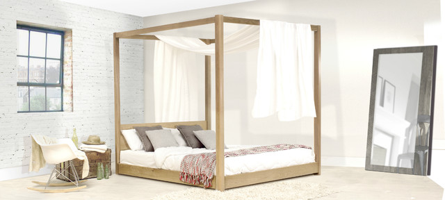 Low Four Poster Bed by Get Laid Beds