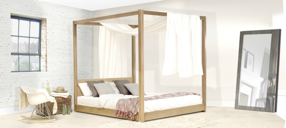 Low Four Poster Bed by Get Laid Beds