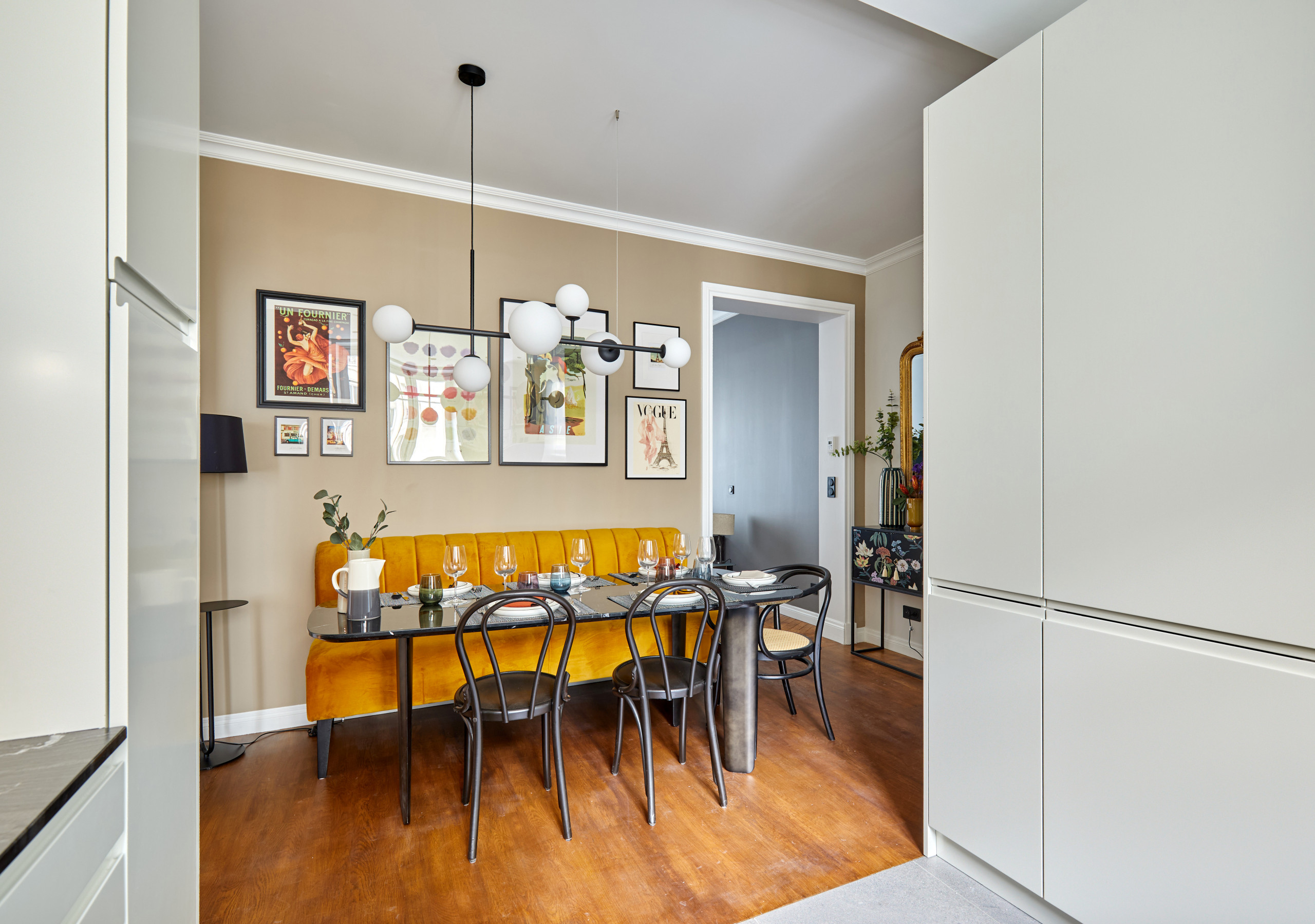 Projet Saint Michel I Appartement Ocre & Or