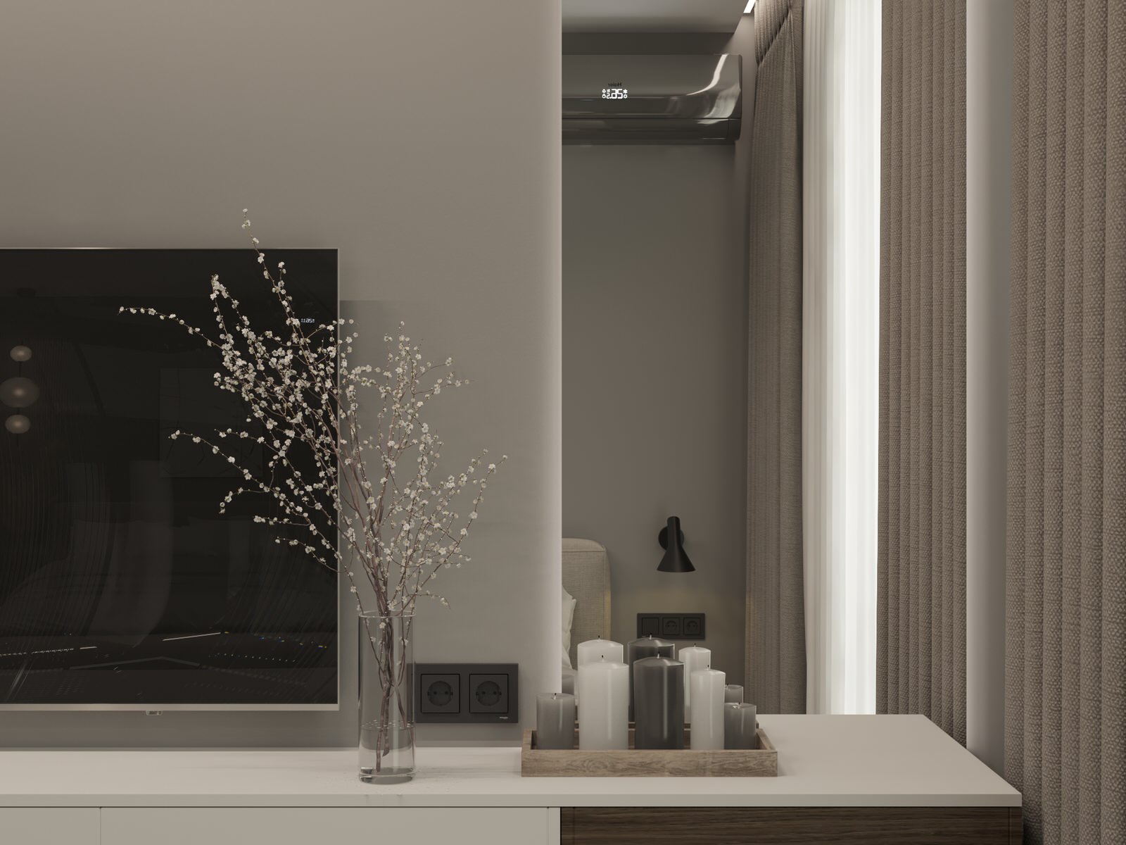 Дизайн проект спальни