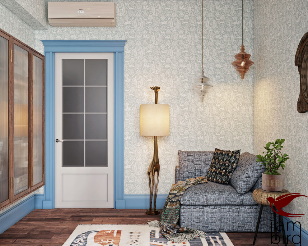 Бохо-Шик в историческом районе Москвы 80 кв.м