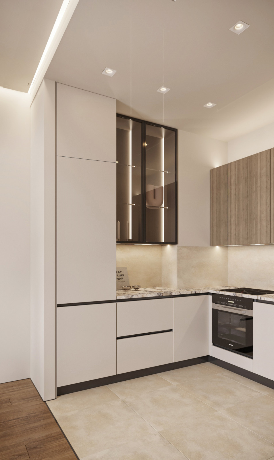 Проект двухкомнатной квартиры 72 м²