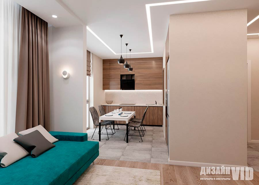 Дизайн квартиры 52 метра