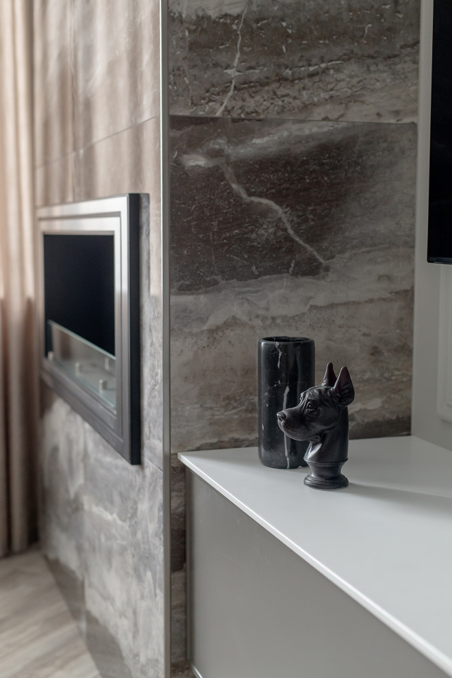 Реализация гостиной в стиле "Современная классика"