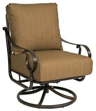 Woodard Ridgecrest Cushion Extra Large Swivel Rocker Lounge Chair