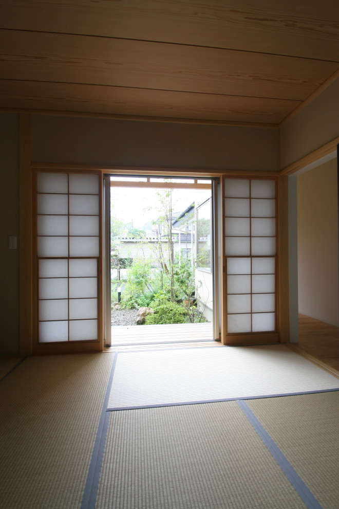 他の地域にあるアジアンスタイルのおしゃれな縁側・ポーチの写真