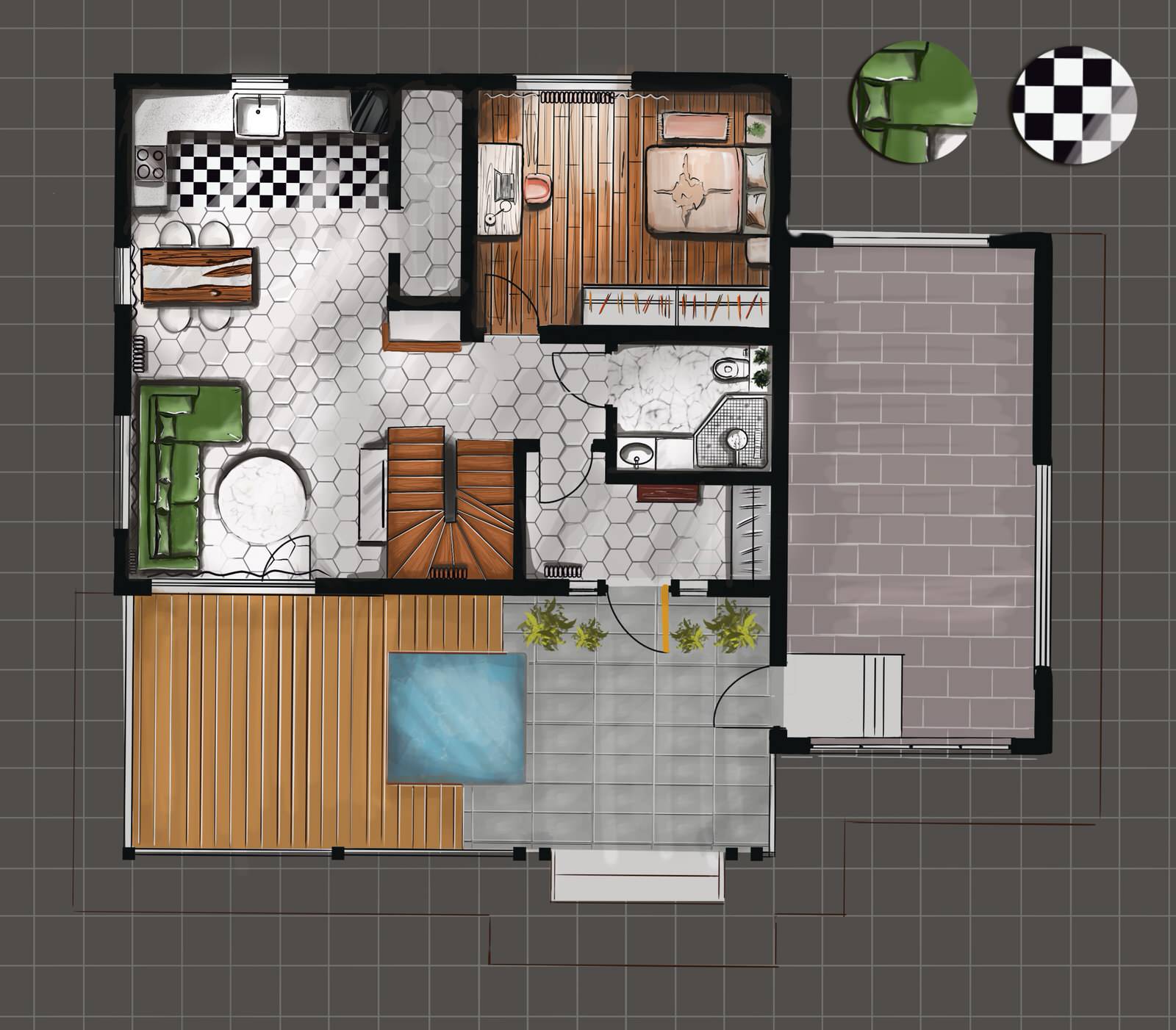 Визуализация Дома