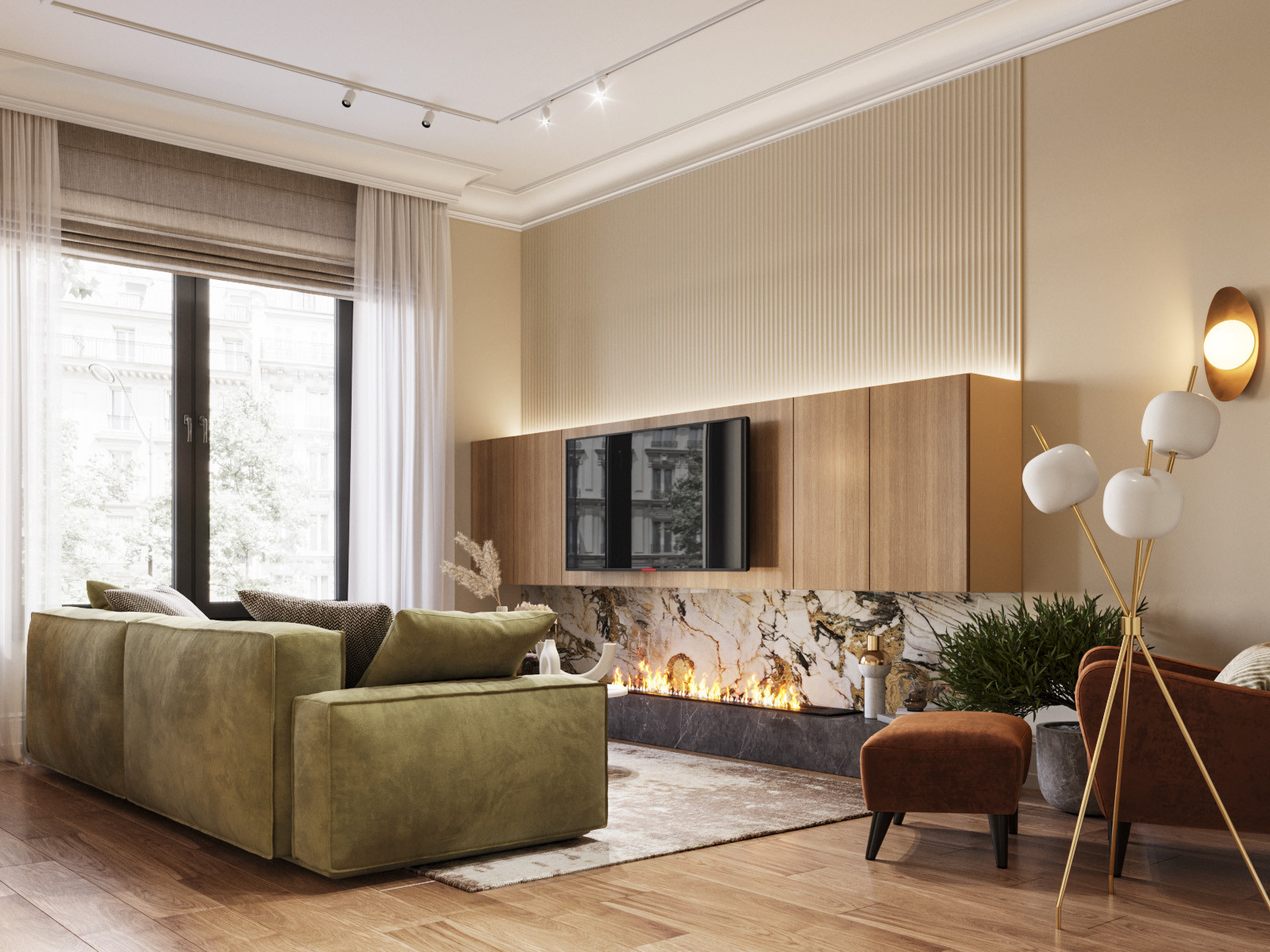 Квартира 67 кв.м. в ЖК "Серебряный фонтан" г. Москва