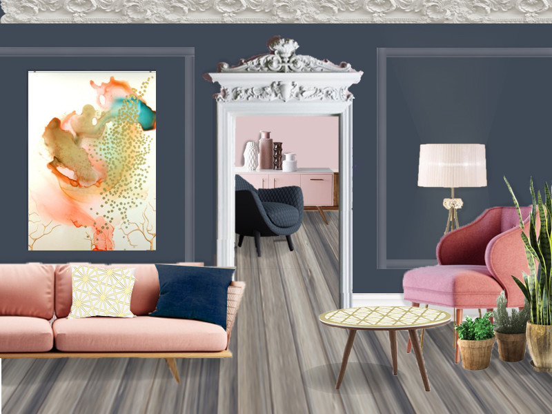 гостиная по мотивам парижской выставки  2017