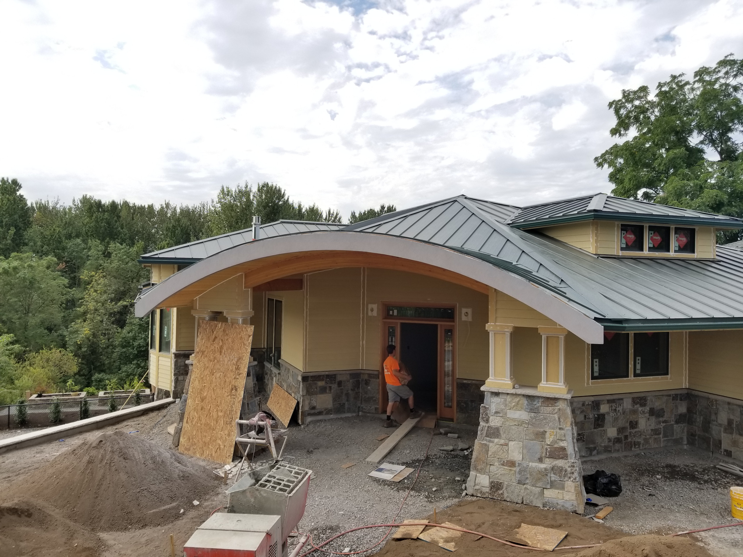 New home construction Hawks View Vancouver