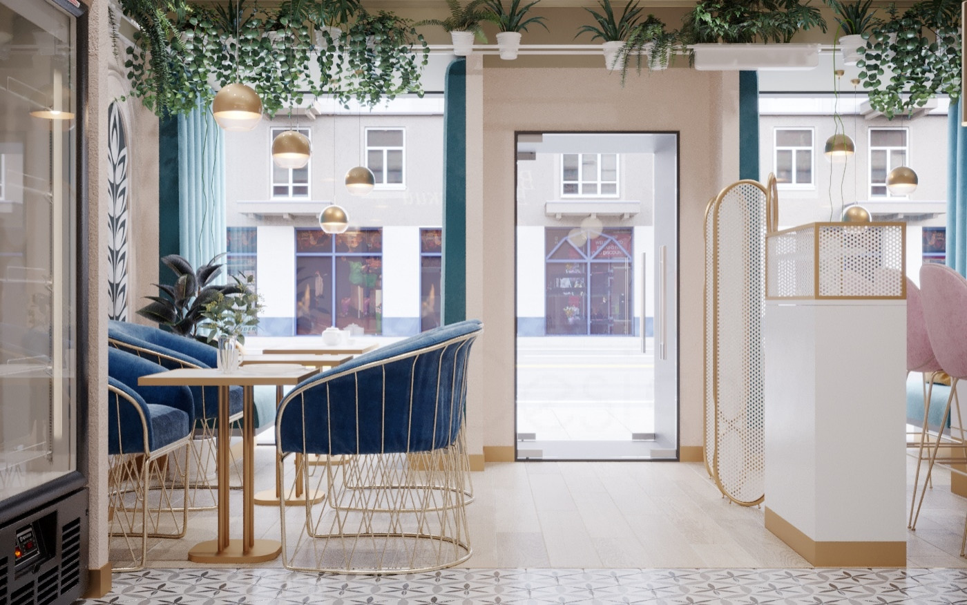 Дизайн проект Кафе-пекарни Волконский