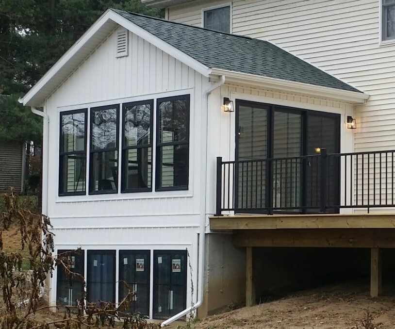 Kitchen and Sunroom