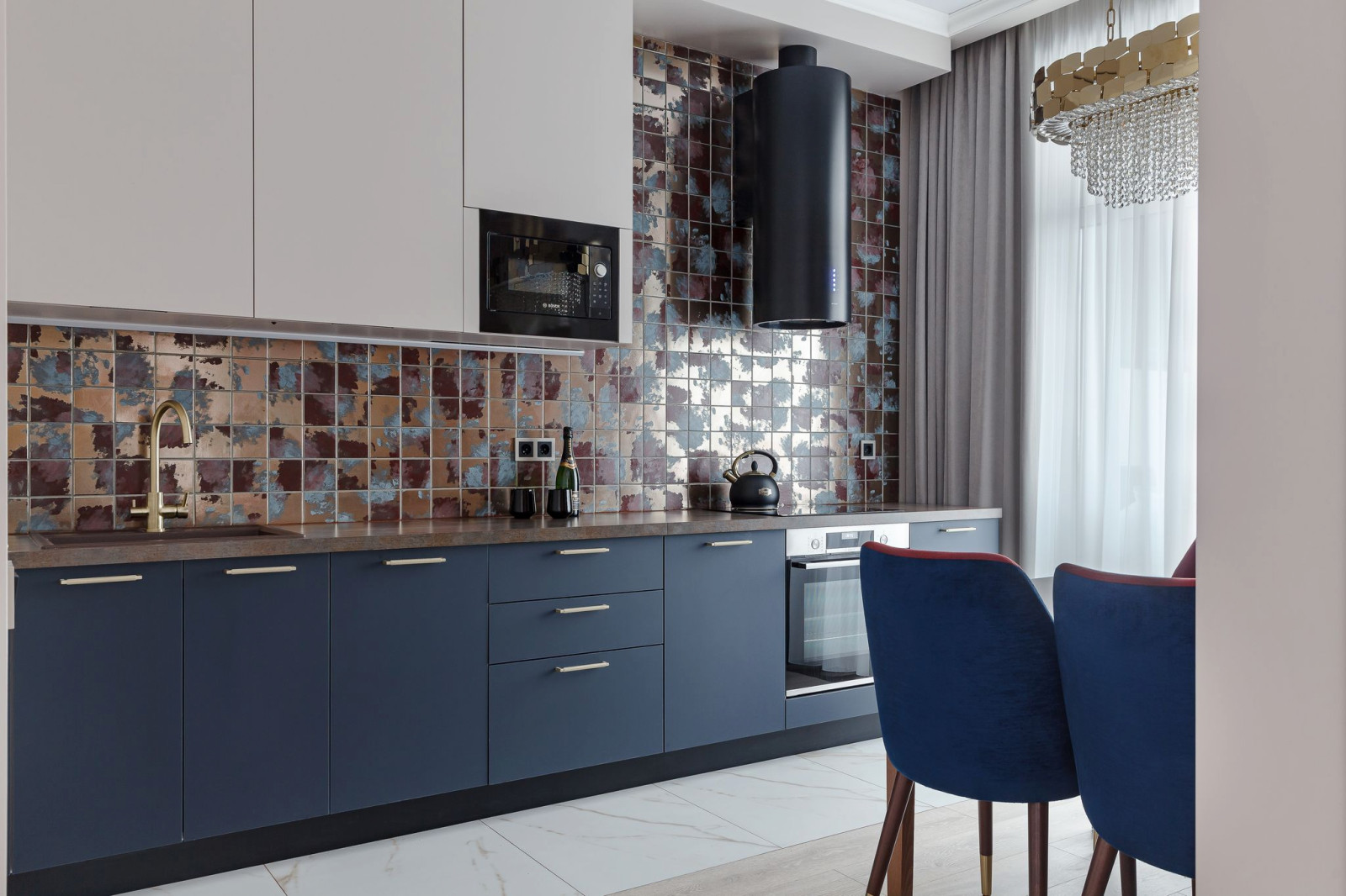 Квартира с золотом