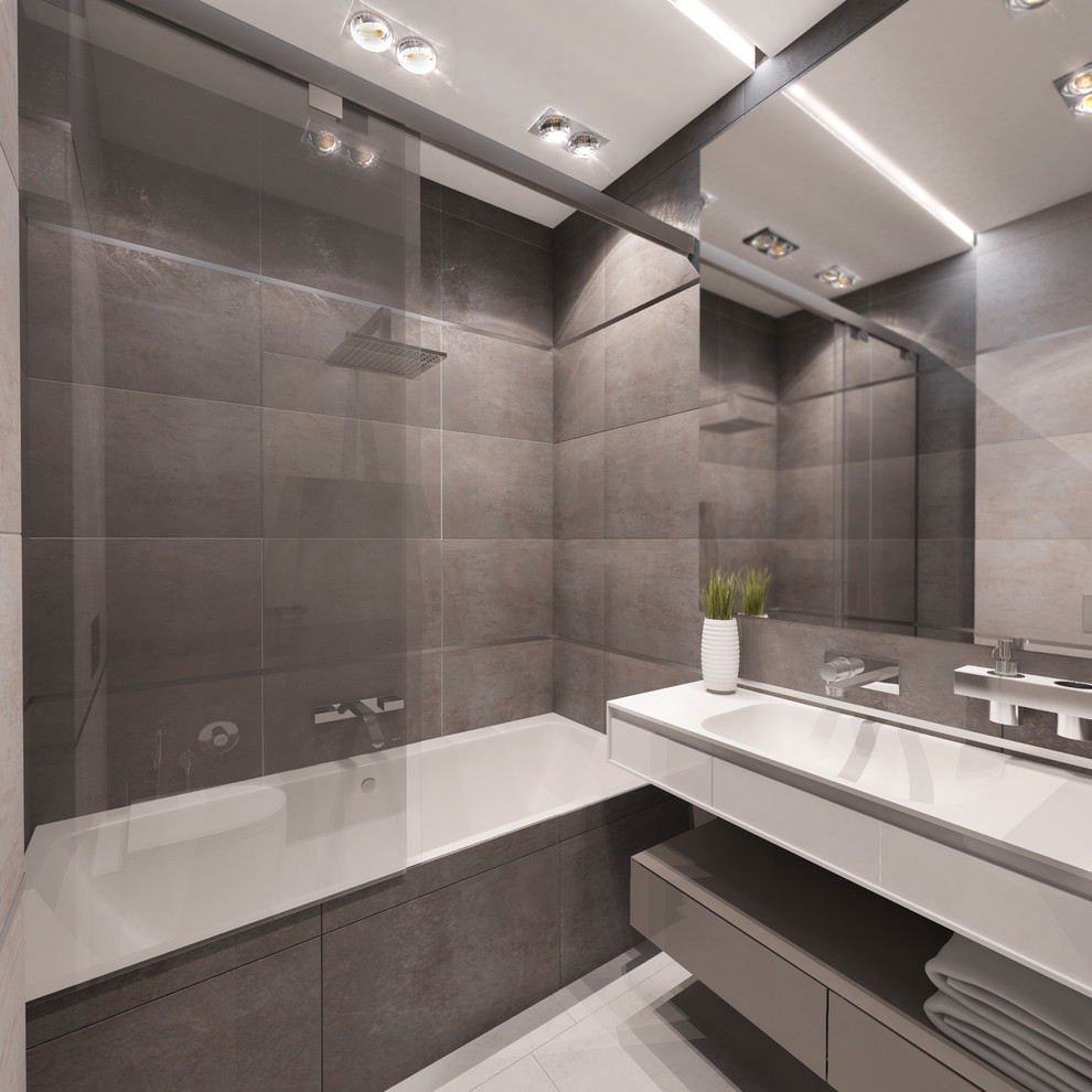 Лаконичность серого. работа в тандеме.