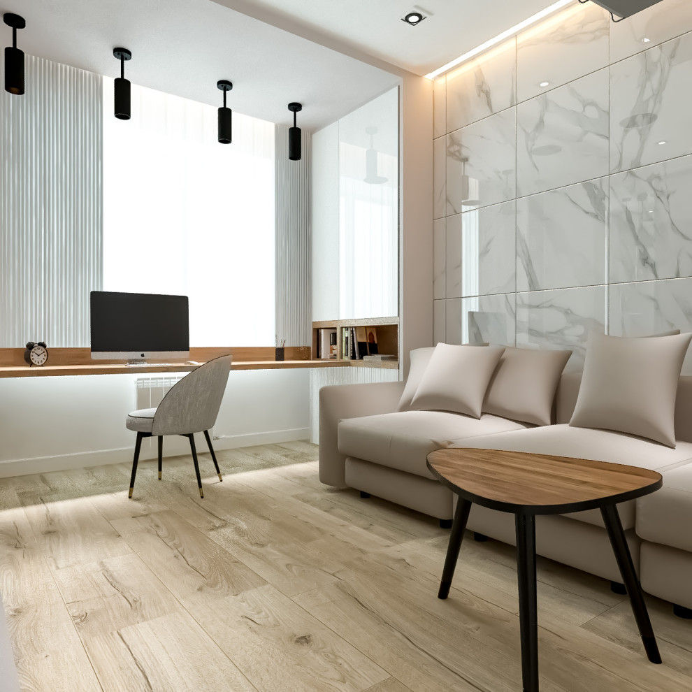 2020. 13. 10. Проект дизайна интерьера квартиры (кухня-гостиная)