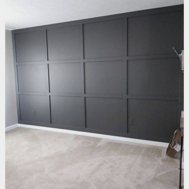 Wainscot Paneling Transitional Garage Toronto by Paintmaster.ca
