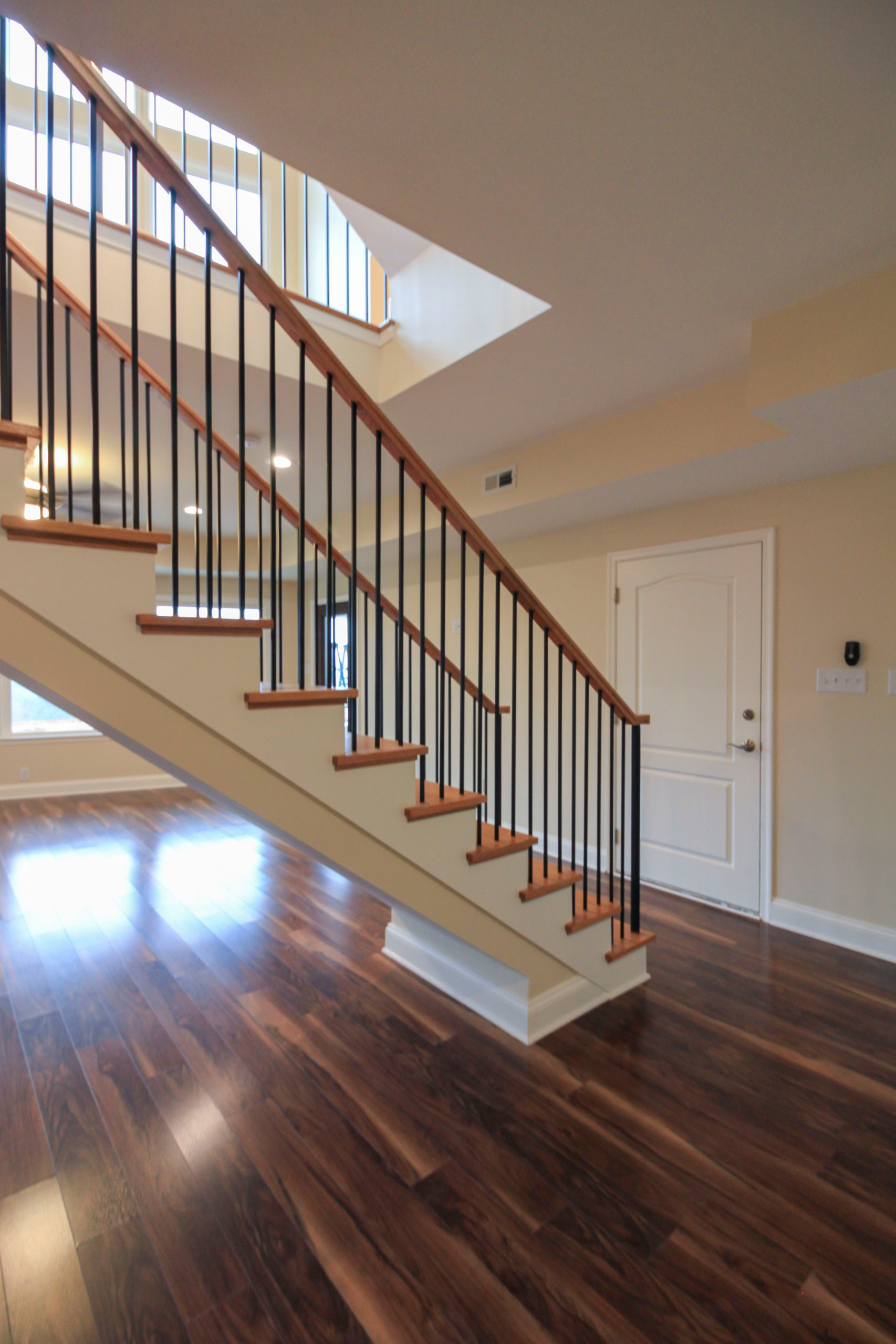 97_Airy Straight-Floating Staircase in Transitional-Mountain Home, Luray, VA 228