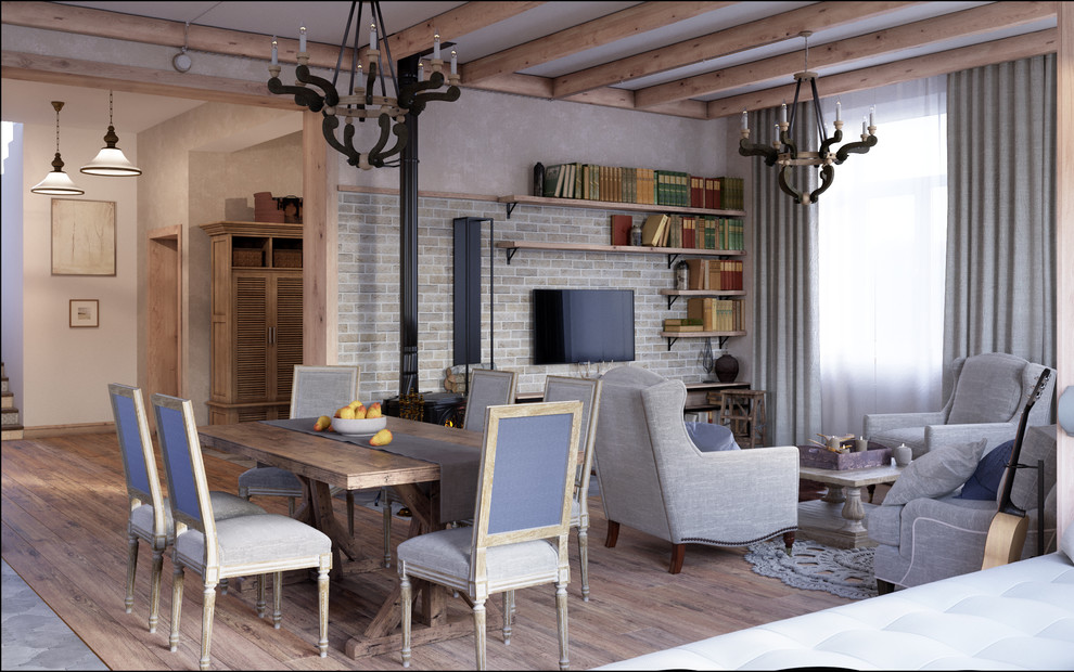 Загородный дом в колониальном стиле