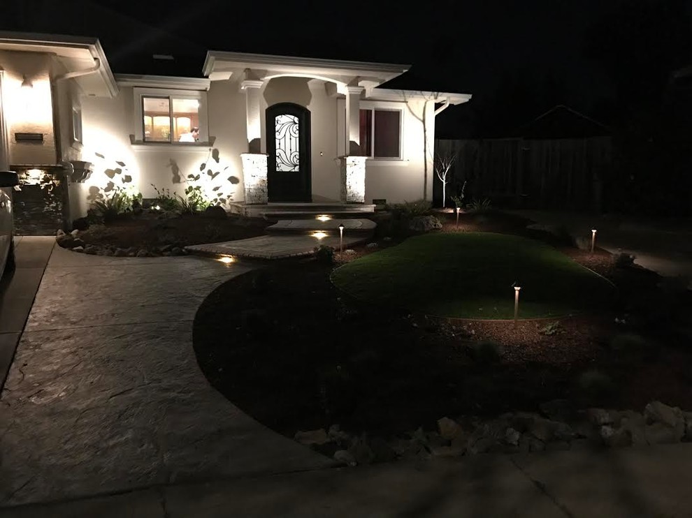 Front Yard Landscaping- Outdoor Lighting