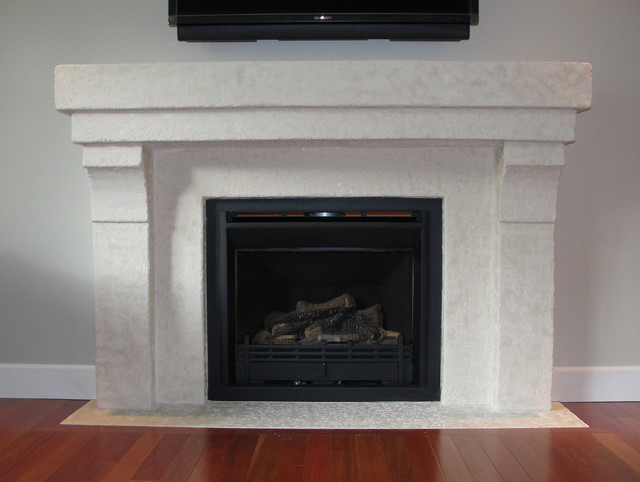 Fireplace Mantels Traditional Living Room Vancouver By