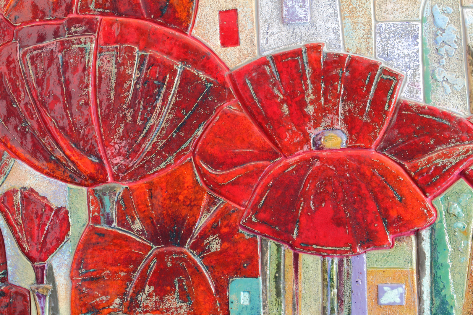 Камин "Маки"