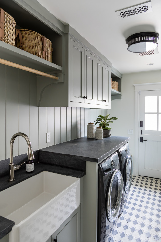 MGD x Nellie Gail - Traditional - Laundry Room - Orange County - by ...