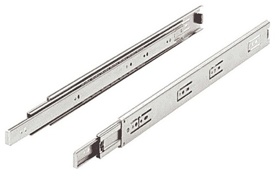 Set W// Hold Out Kv 8400 Series Full Extension Precision Ball Bearing Slides 18 100# Class