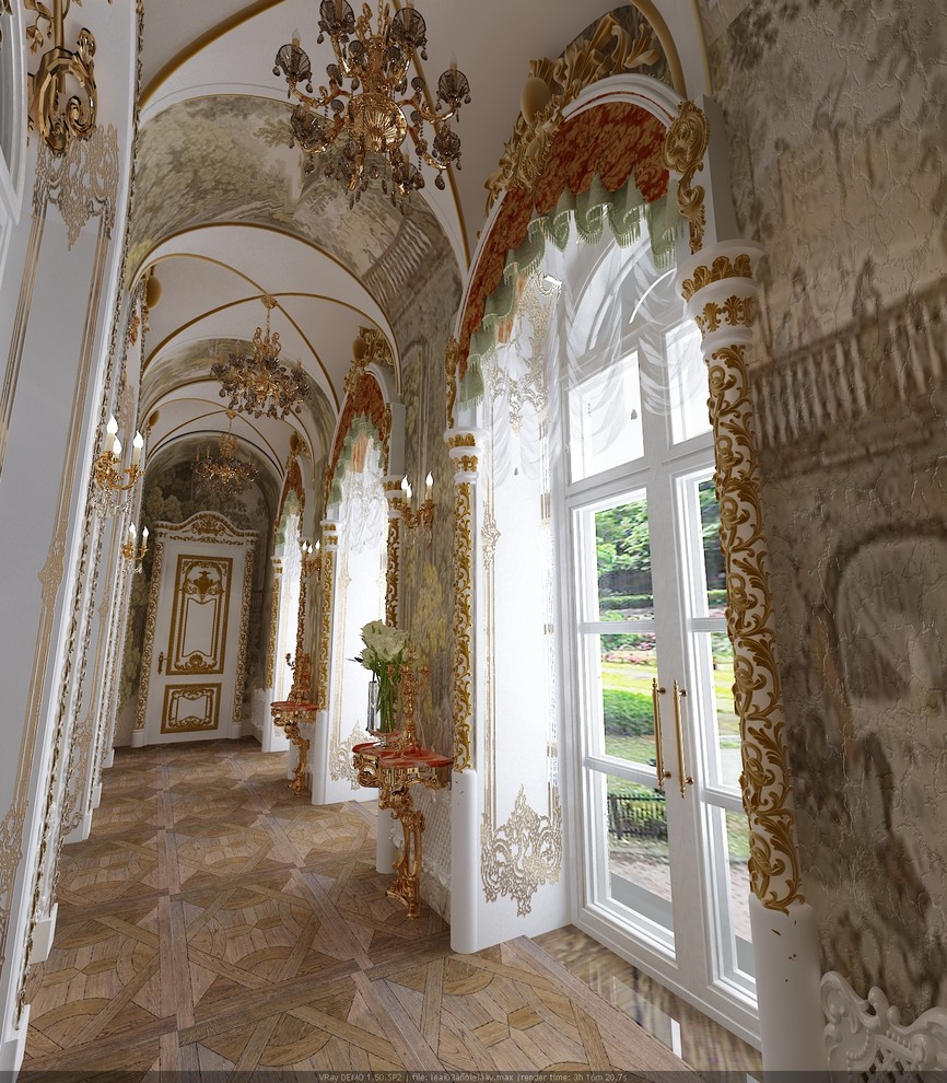 Интерьер усадьбы