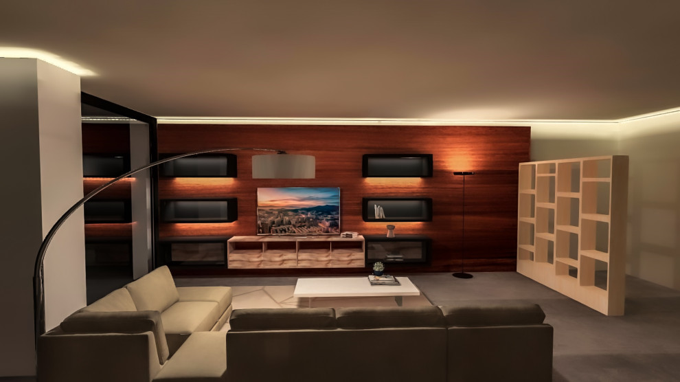 Image showcasing Macrame Wall Hanging Triangle Shelf 1 Tier White Corner Floating ...