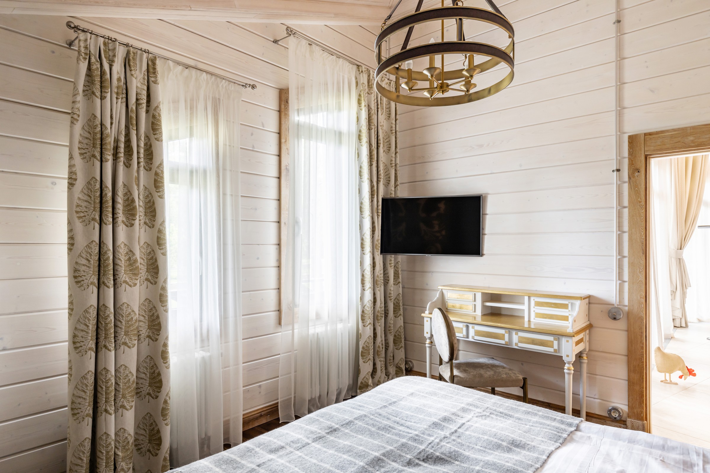 Реализованный проект загородного дома из бруса