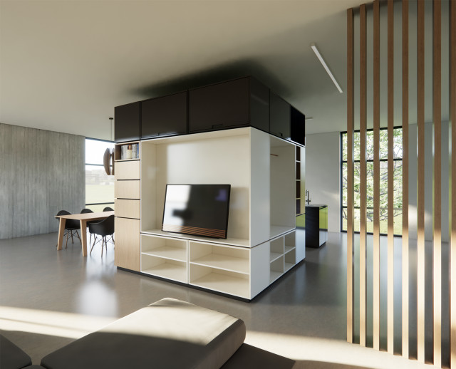w3 livingCube trendy-dagligstue