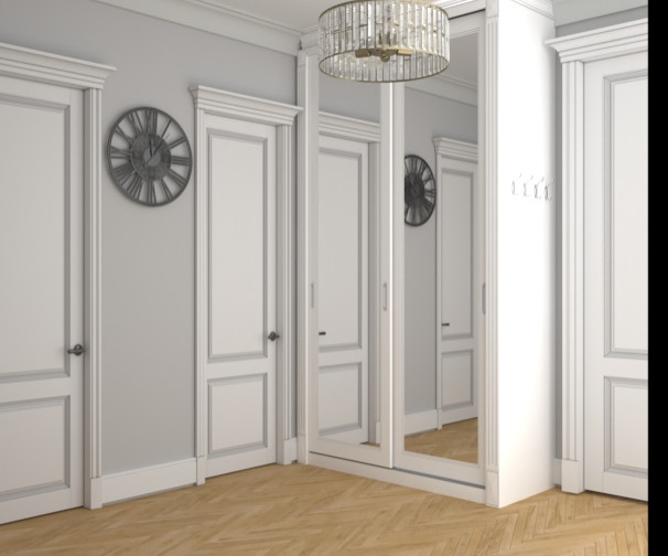 Квартира в Ханты-Мансийске в стиле неоклассика